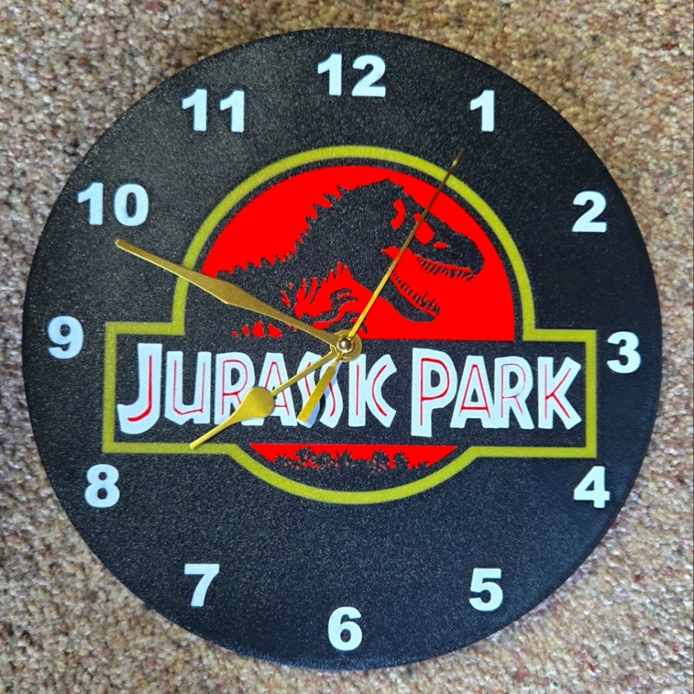Jurassic Park Wall Clock
